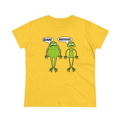 Damen T-Shirt Quark Magerquark