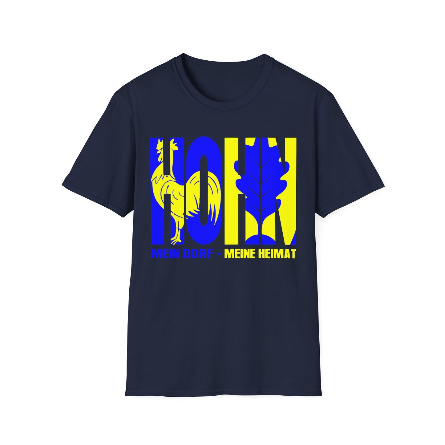 T-Shirt Hohn Mein Dorf - meine Heimat