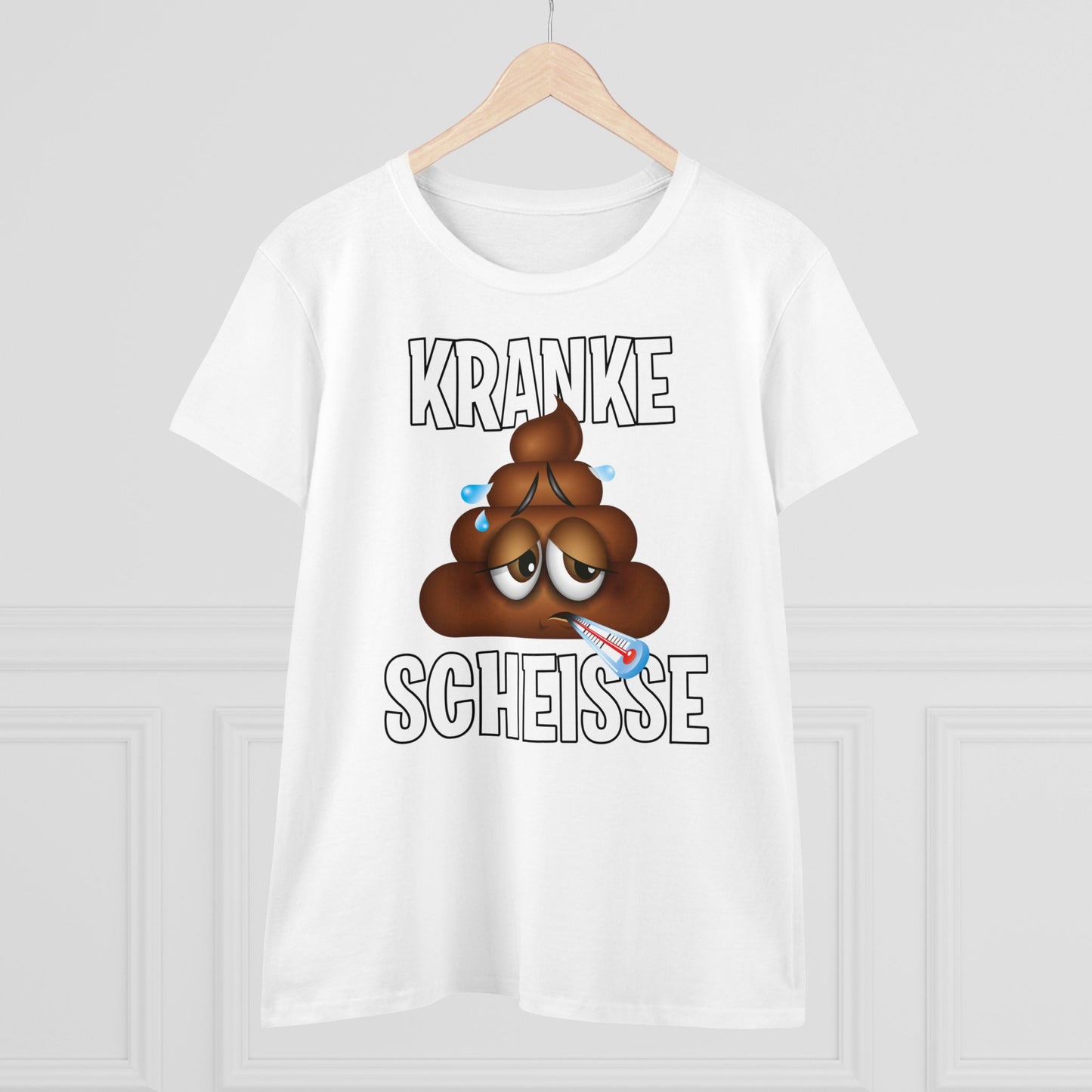 Damen T-Shirt Kranke Scheisse