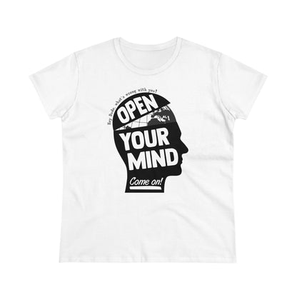 Damen T-Shirt Open your Mind