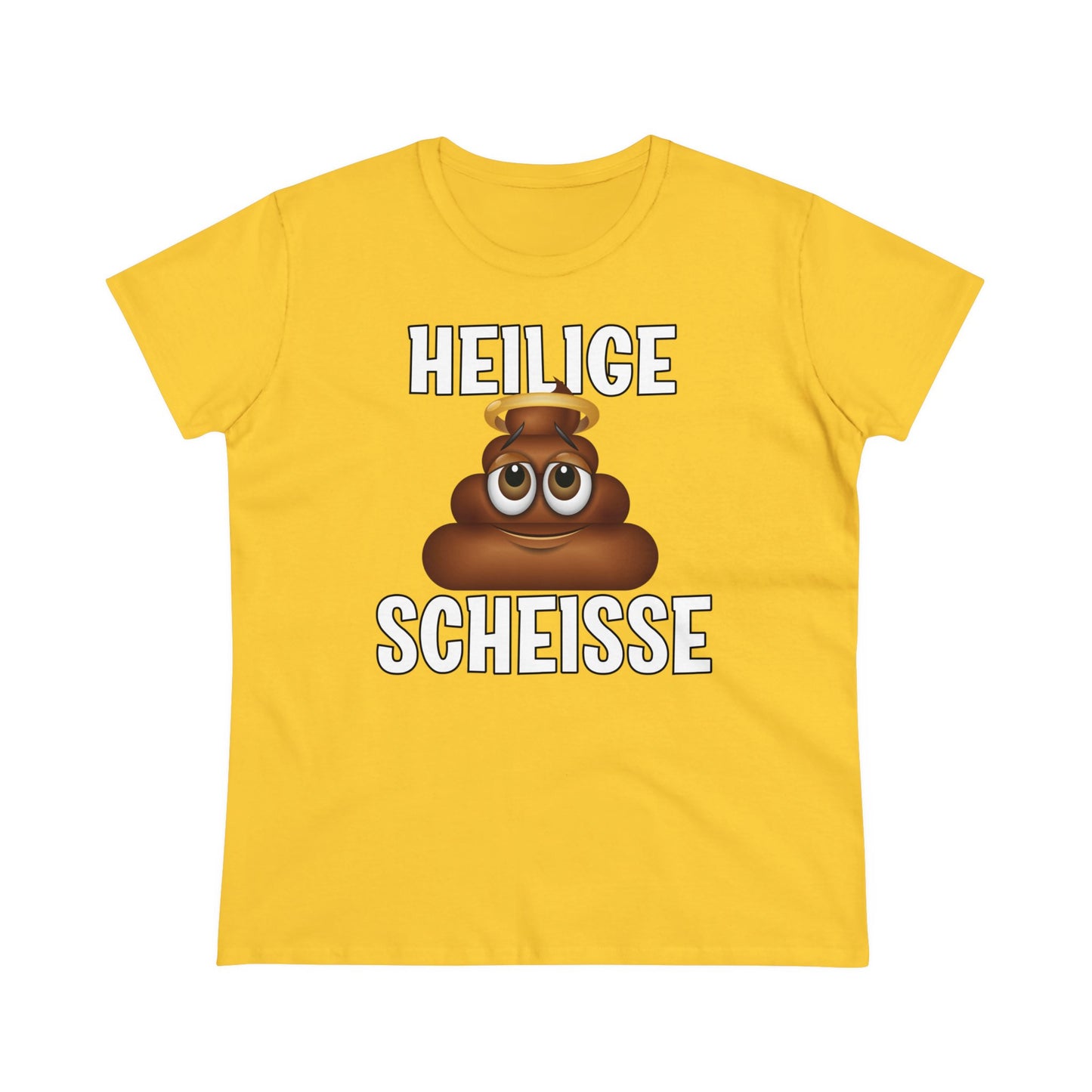 Damen T-Shirt Heilige Scheisse