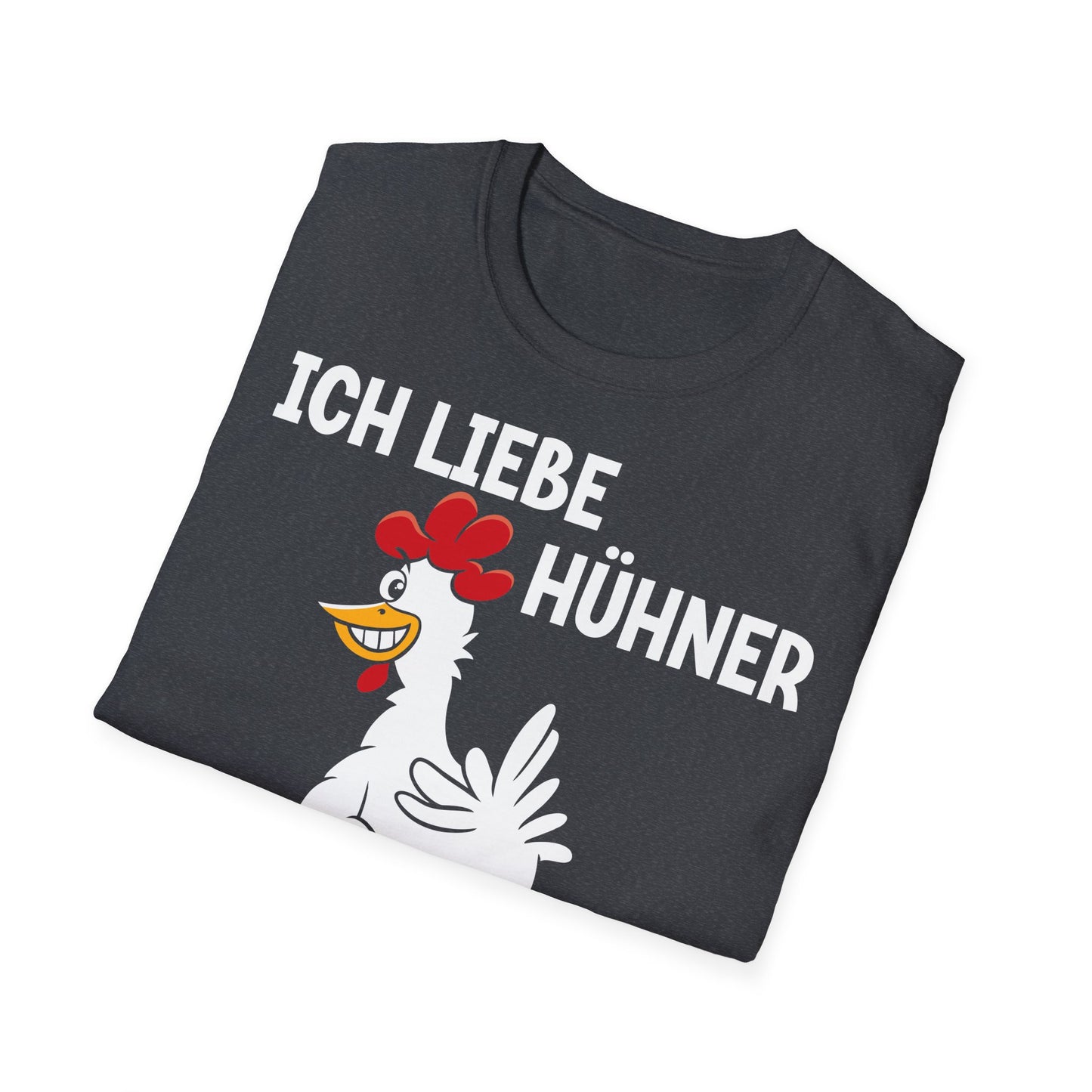 T-Shirt Ich liebe Hühner - die kacken Frühstück