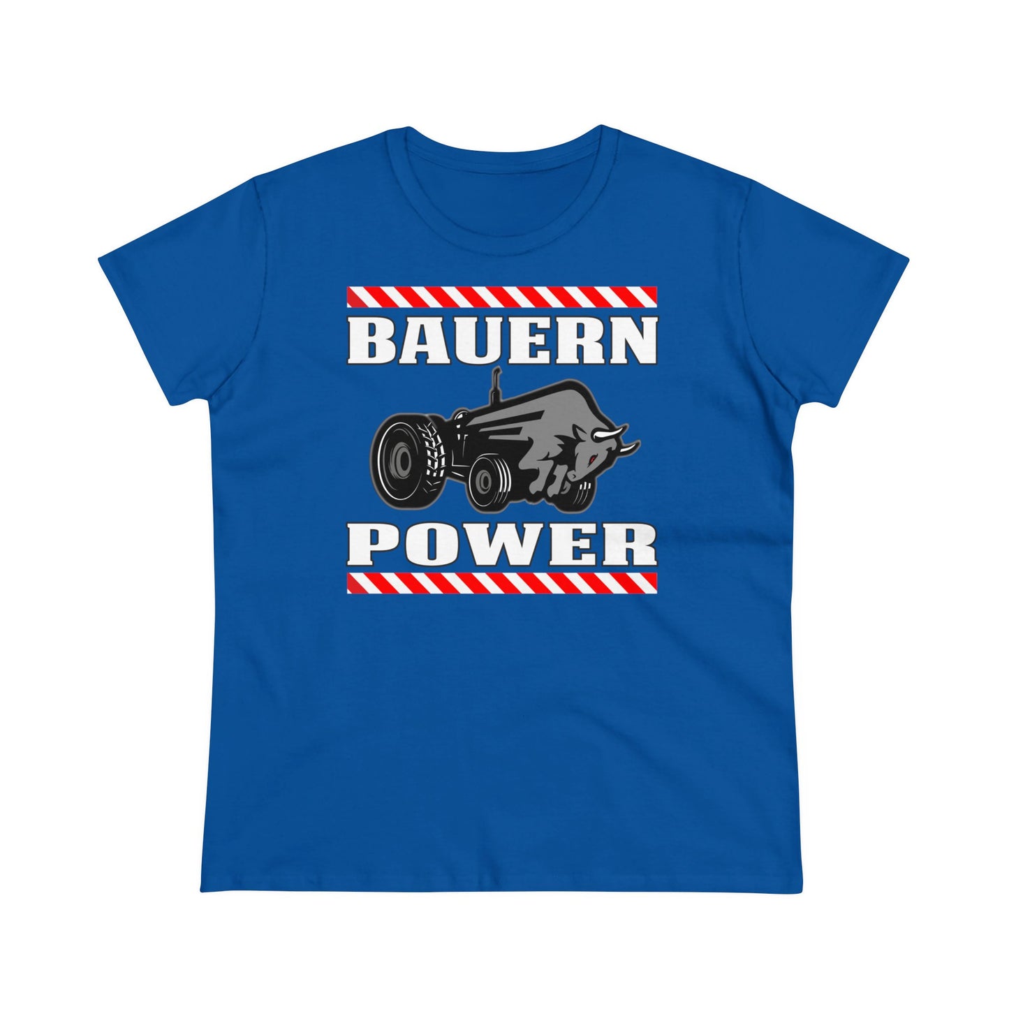 Damen T-Shirt Bauern Power