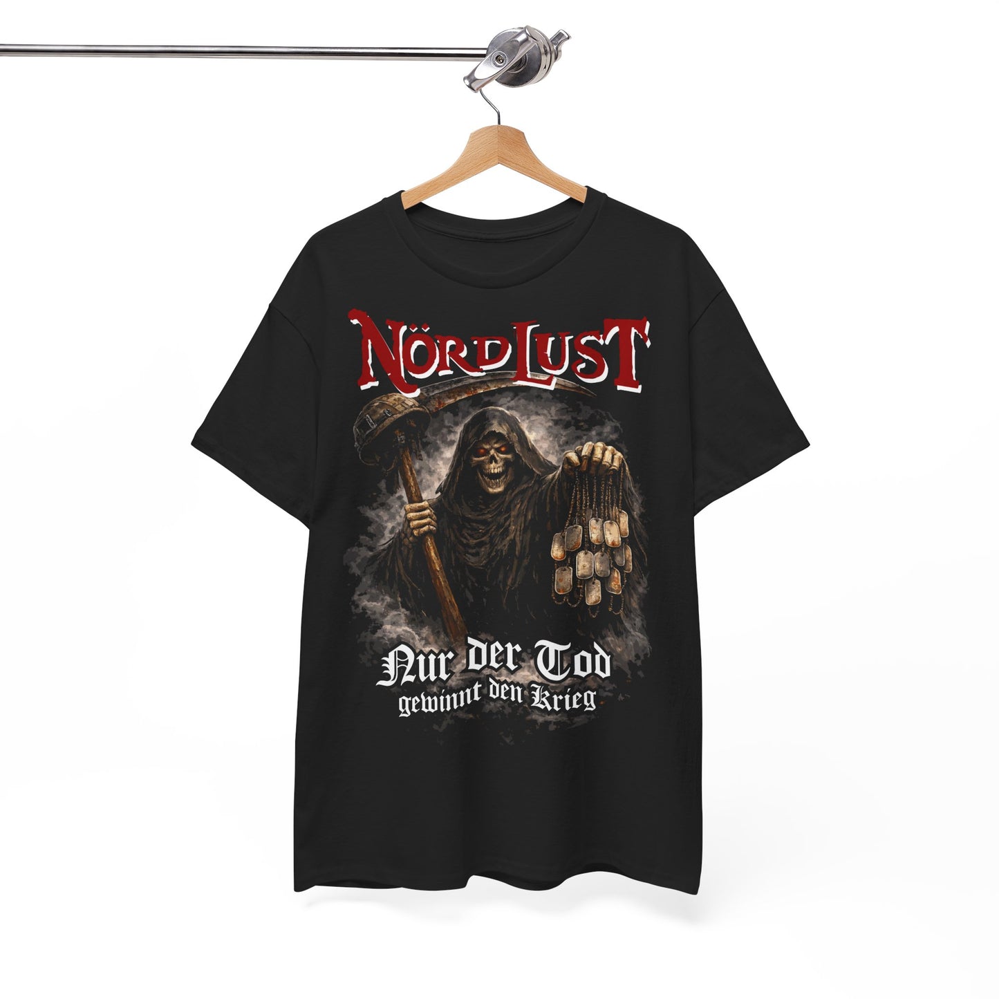 T-Shirt NördLust Nur der Tod gewinnt den Krieg