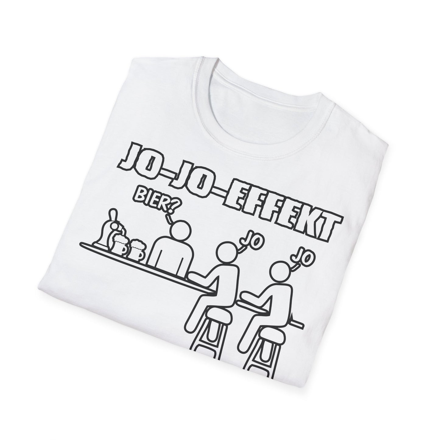 T-Shirt Jo-Jo-Effekt bei Männern