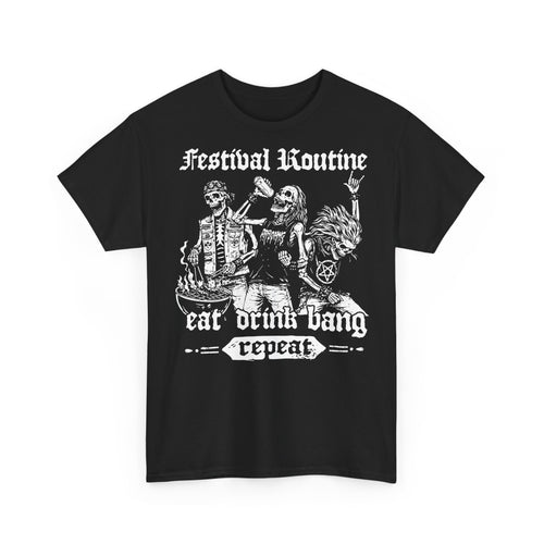 T-Shirt (bis 5XL) Festival Routine
