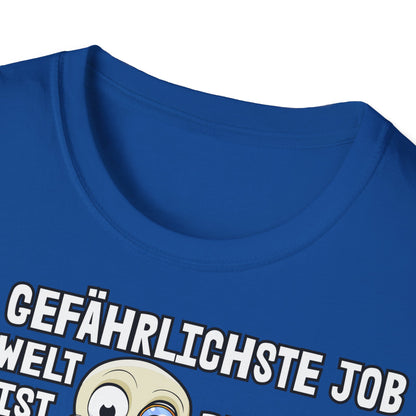 T-Shirt Der gefährlichste Job ist Rentner