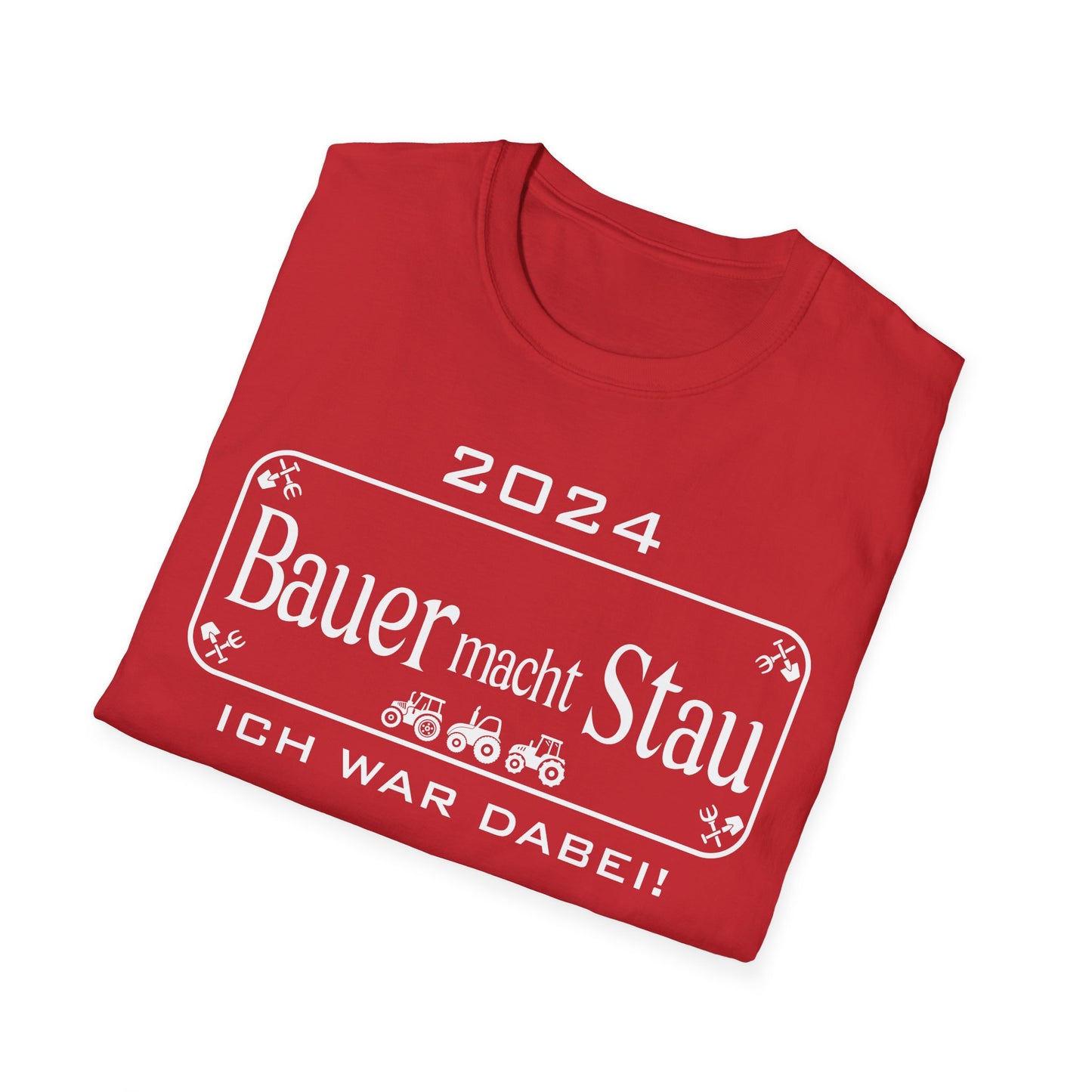 T-Shirt Bauer macht Stau