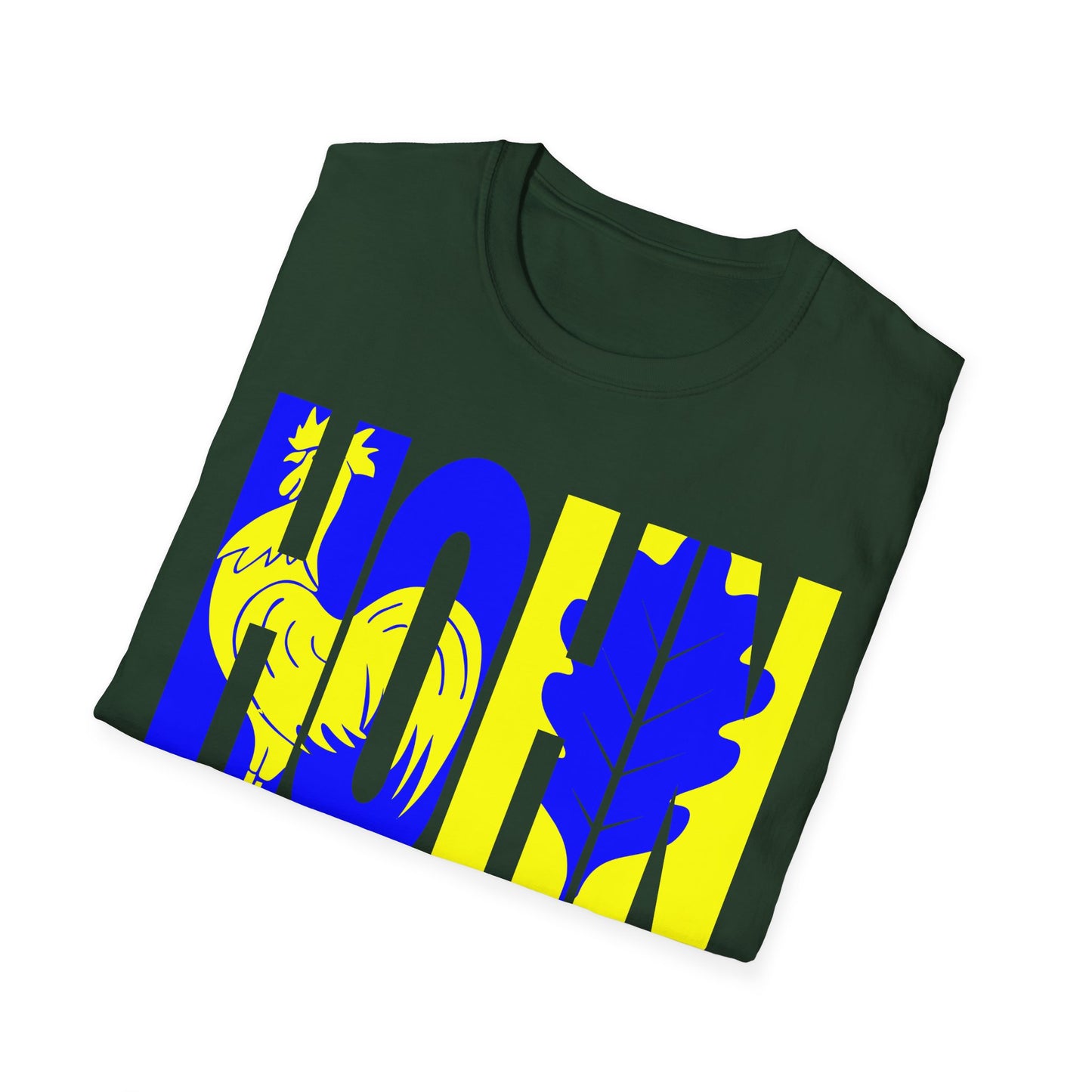 T-Shirt Hohn Mein Dorf - meine Heimat