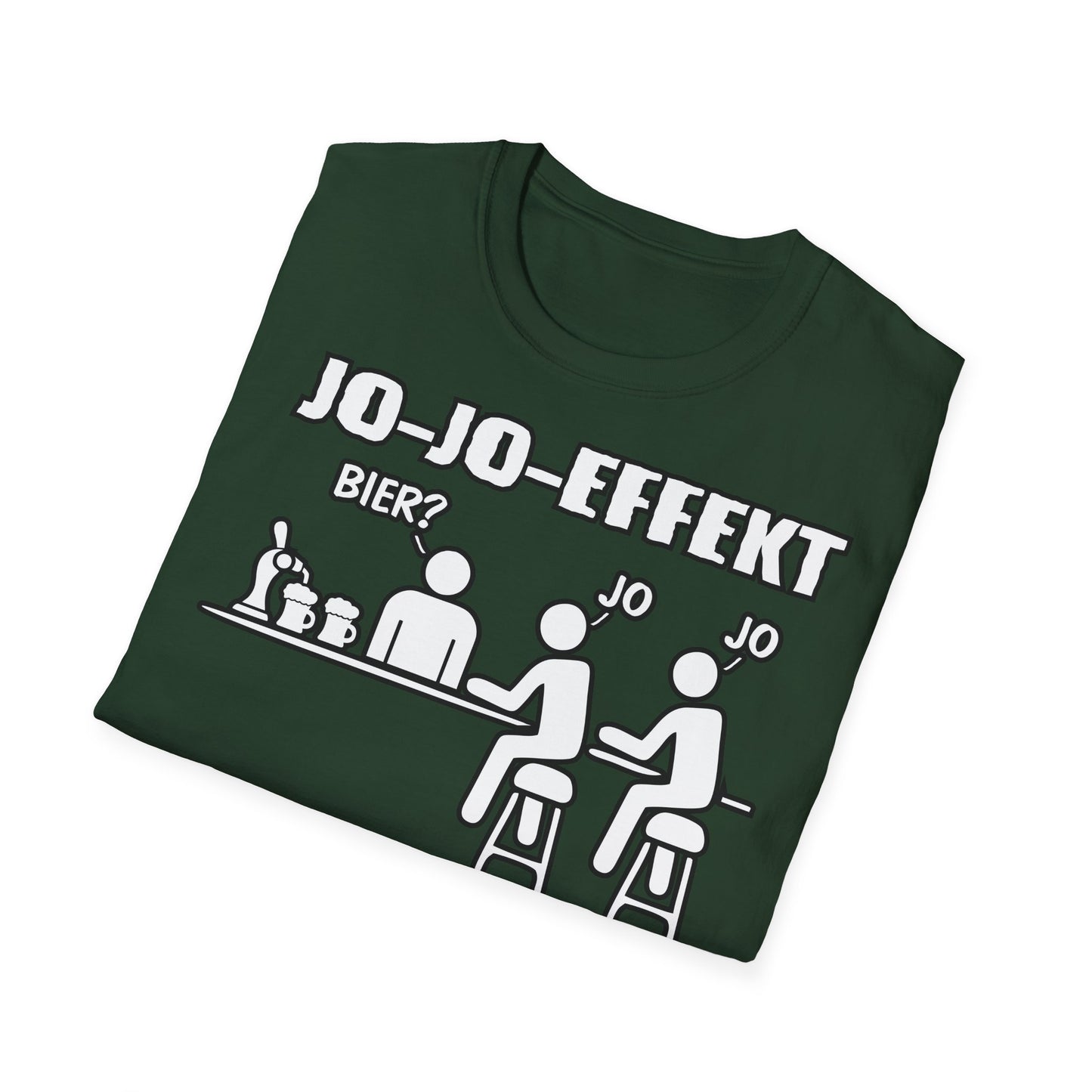 T-Shirt Jo-Jo-Effekt bei Männern