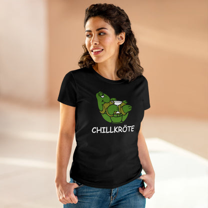 Damen T-Shirt Chillkröte