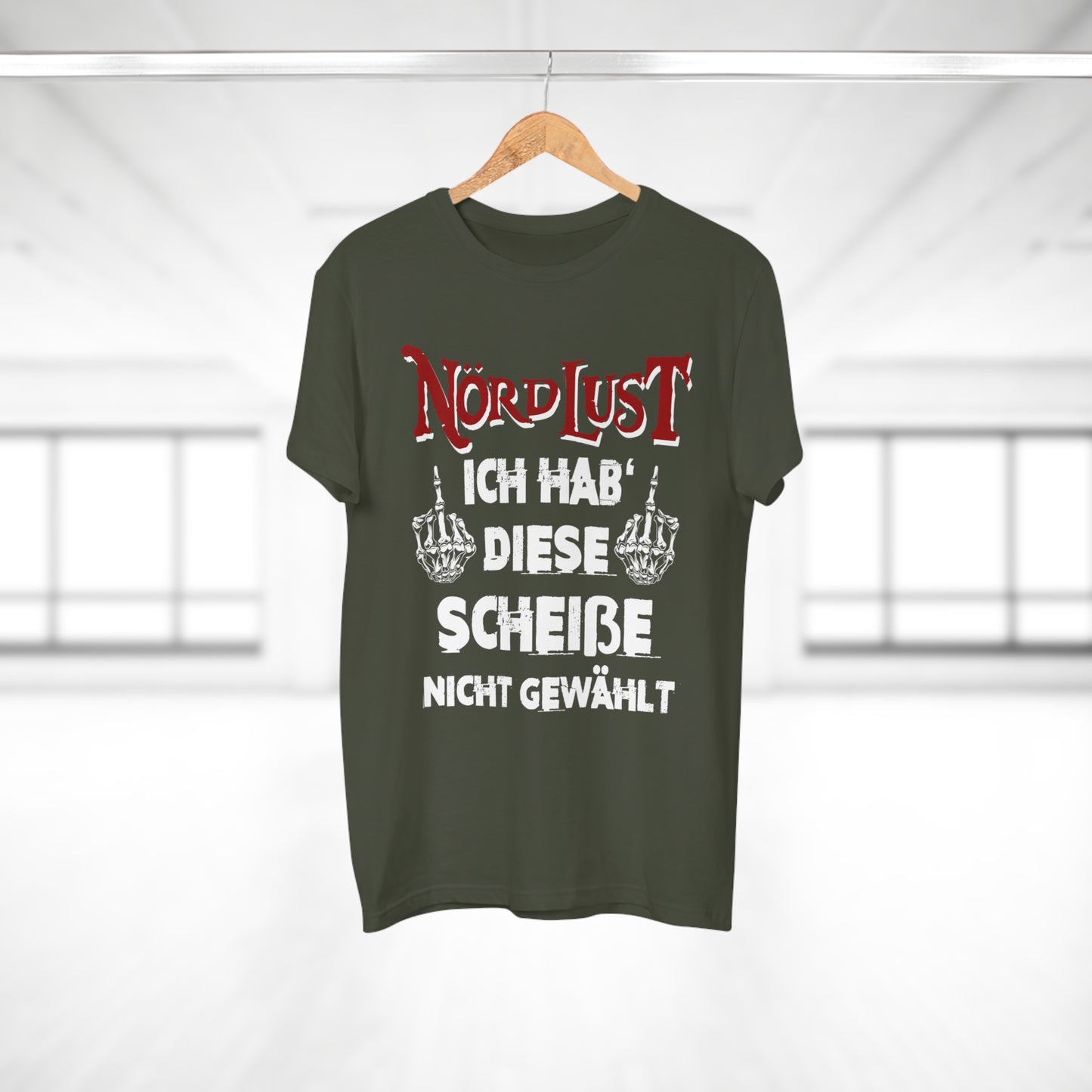 T-Shirt (bis 5XL) NördLust Ich hab' diese Scheiße nicht gewählt fy