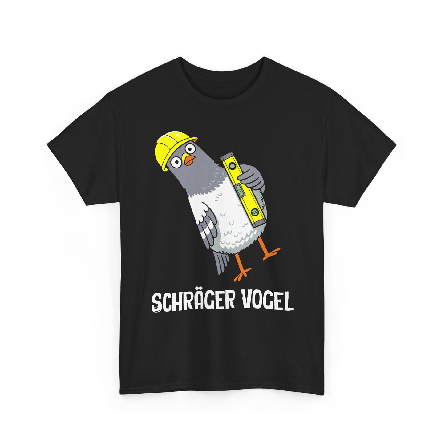 T-Shirt (bis 5XL) Schräger Vogel