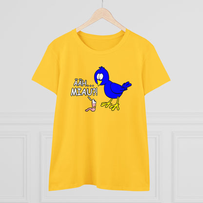 Damen T-Shirt Ääh Miau