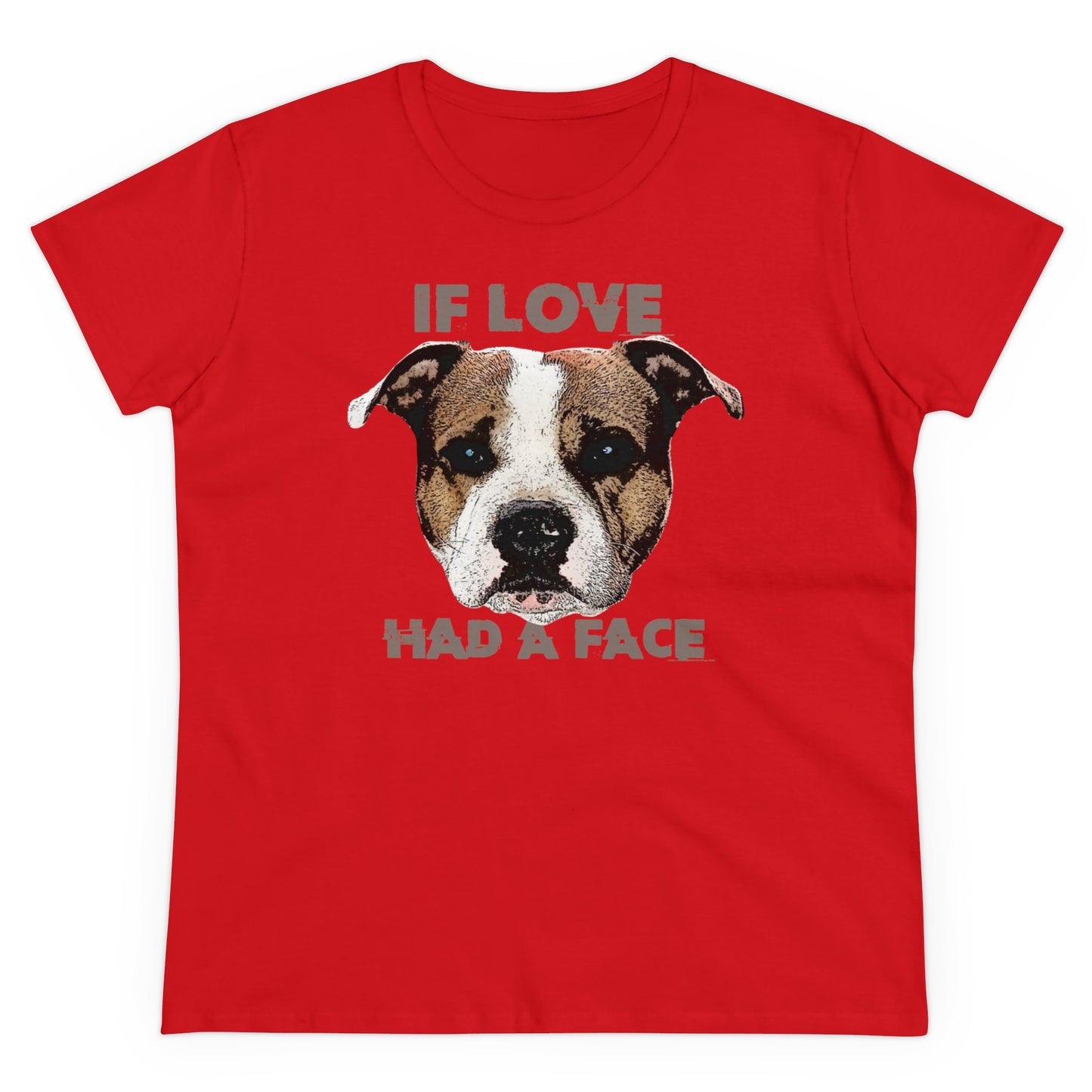 Damen T-Shirt If Love had a Face