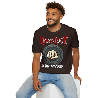T-Shirt (bis 5XL) NördLust In die Fresse