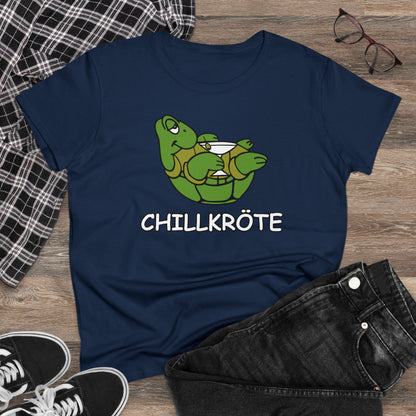 Damen T-Shirt Chillkröte