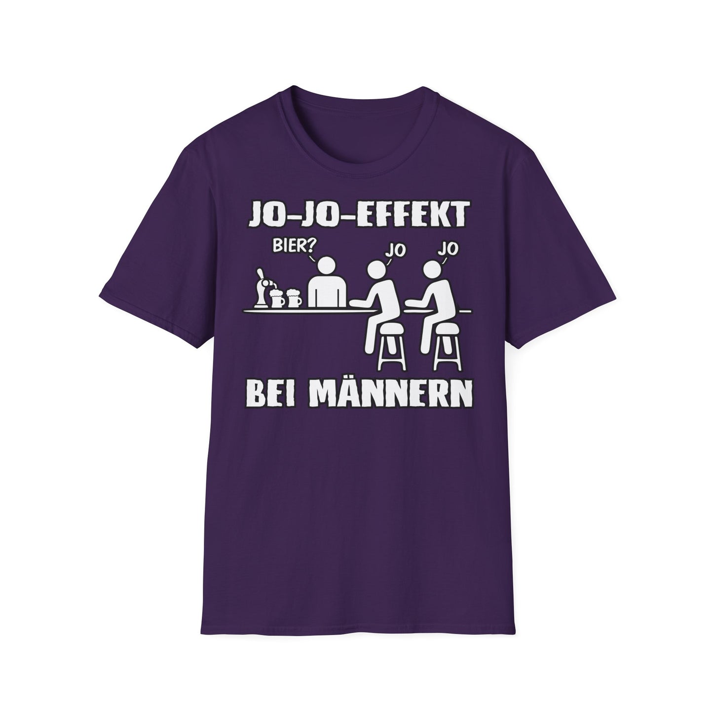 T-Shirt Jo-Jo-Effekt bei Männern