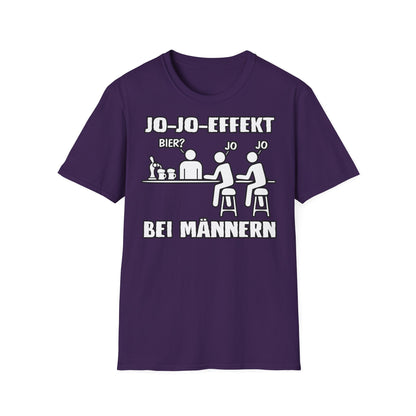 T-Shirt Jo-Jo-Effekt bei Männern