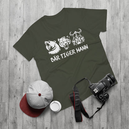 T-shirt Bär Tiger Mann - Bärtiger Mann (bis 5XL)