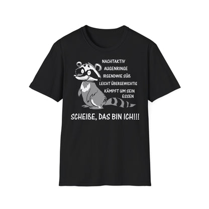 T-Shirt (bis 5XL) Nachtaktiv Augenringe