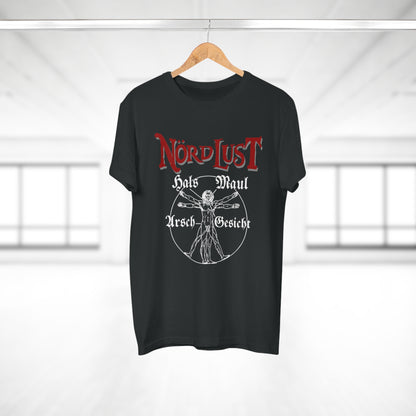 T-Shirt (bis 5XL) NördLust Hals Maul Arsch Gesicht