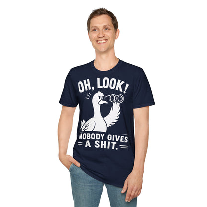 T-Shirt (bis 5XL) Oh look, Nobody gaves a Shit