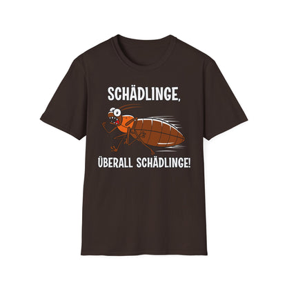 T-Shirt Schädlinge, überall Schädlinge