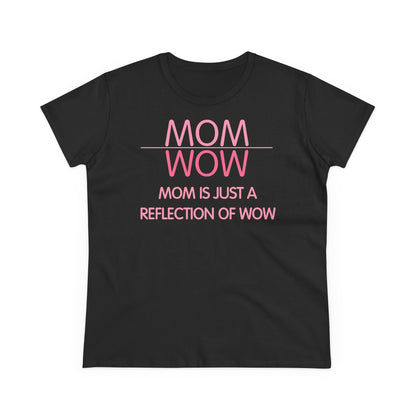 Damen T-Shirt Mom is just a reflection of Wow