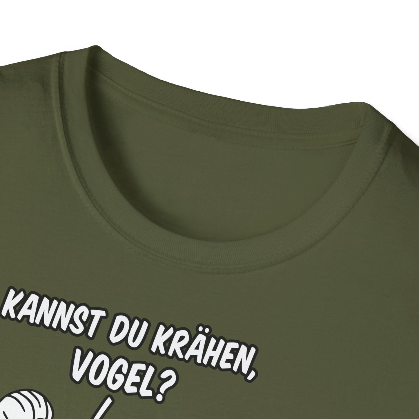 T-Shirt Kannst du krähen, Vogel?