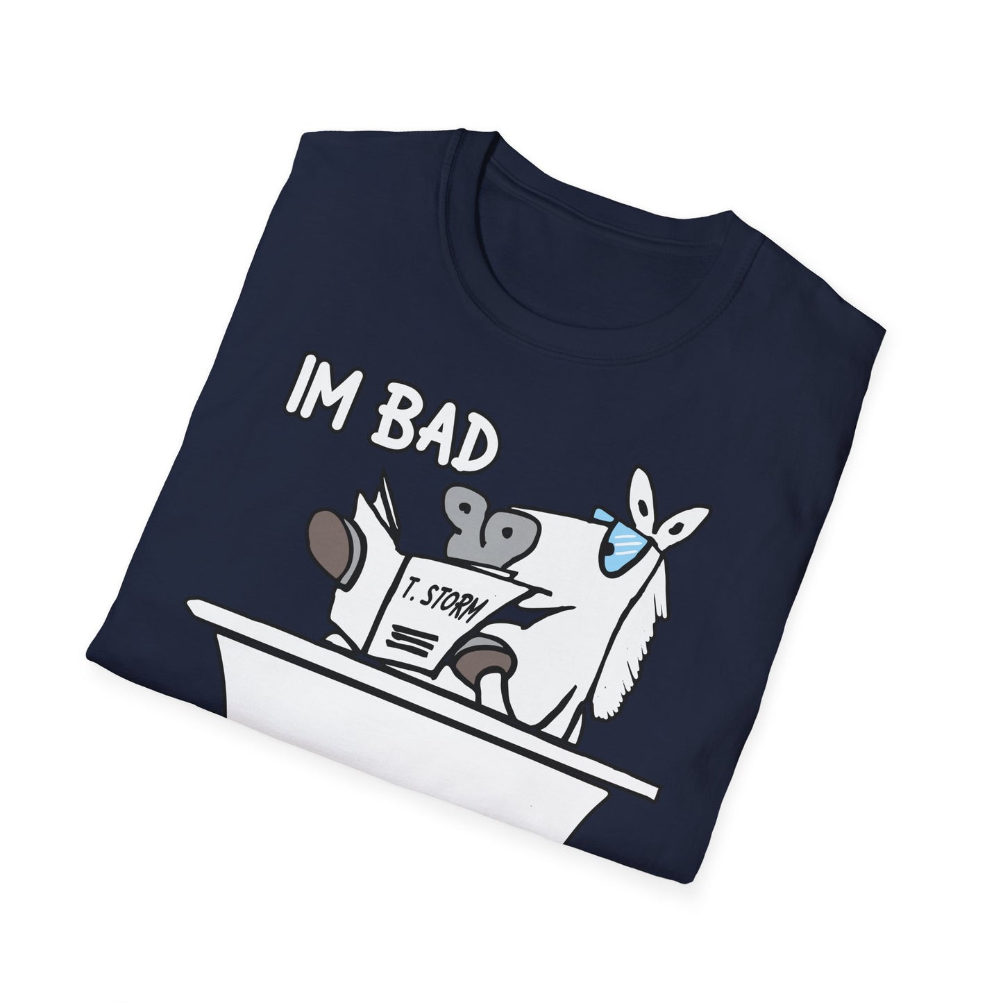 T-Shirt Im Bad bildet sich Schimmel