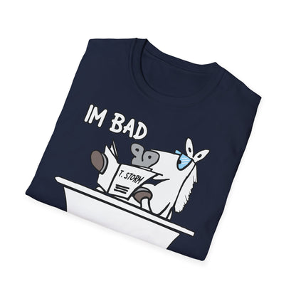T-Shirt Im Bad bildet sich Schimmel