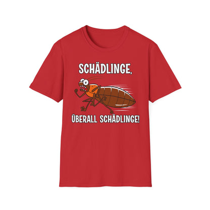 T-Shirt Schädlinge, überall Schädlinge