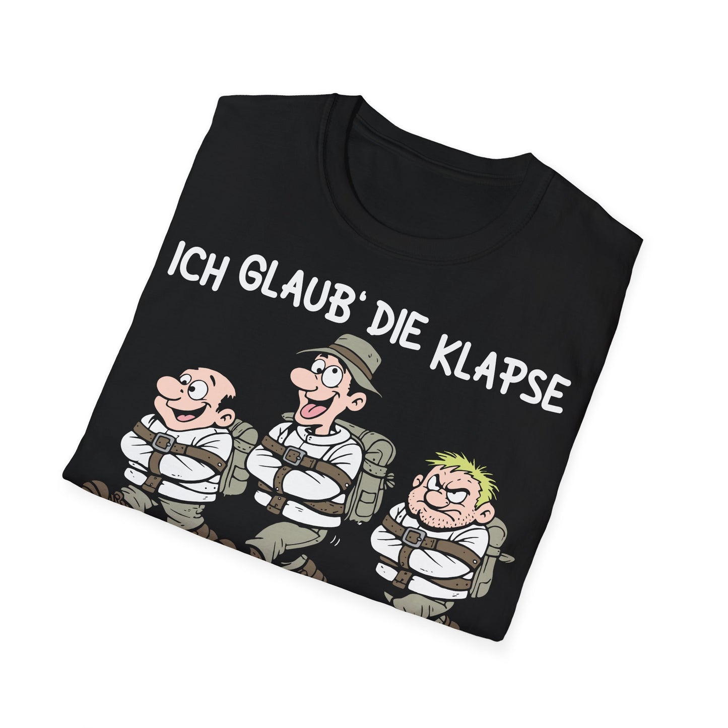T-Shirt (bis 5XL) Ich glaub', die Klapse hat heut' Wandertag