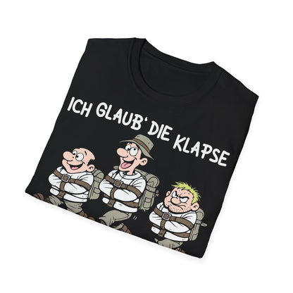 T-Shirt (bis 5XL) Ich glaub', die Klapse hat heut' Wandertag