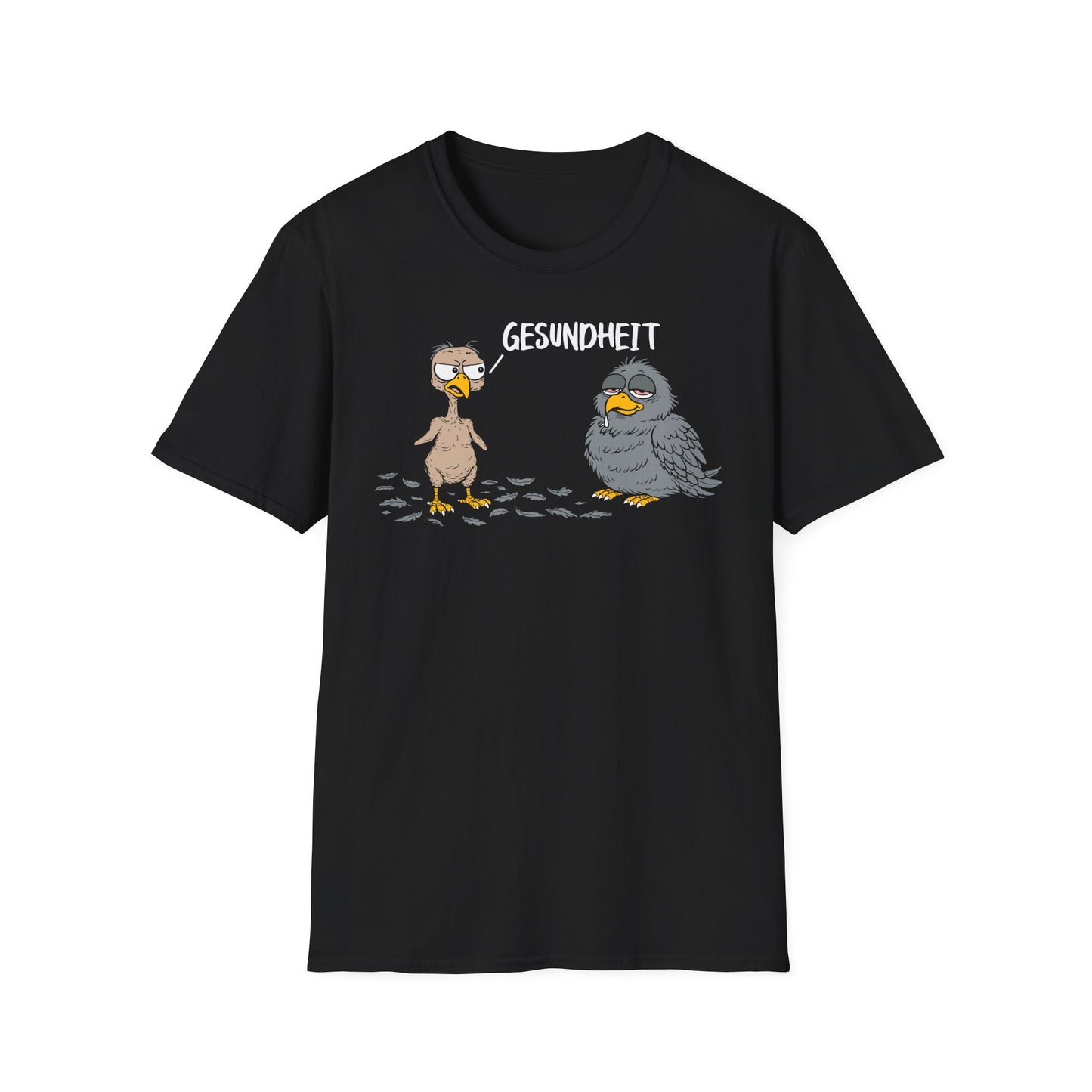 T-Shirt (bis 5XL) Vögel Gesundheit