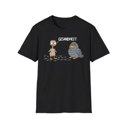 T-Shirt (bis 5XL) Vögel Gesundheit
