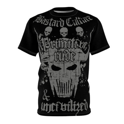 Allover T-Shirt: Bastard Culture - Primitive, rude & uncivilized