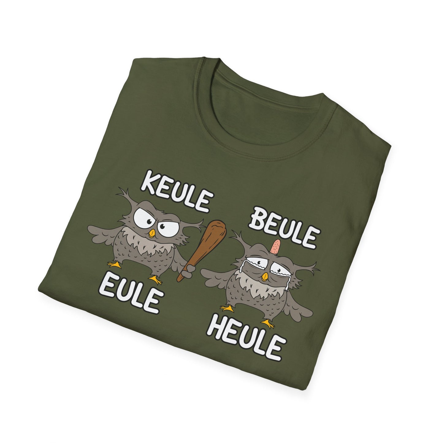 T-Shirt Keule Beule Eule Heule