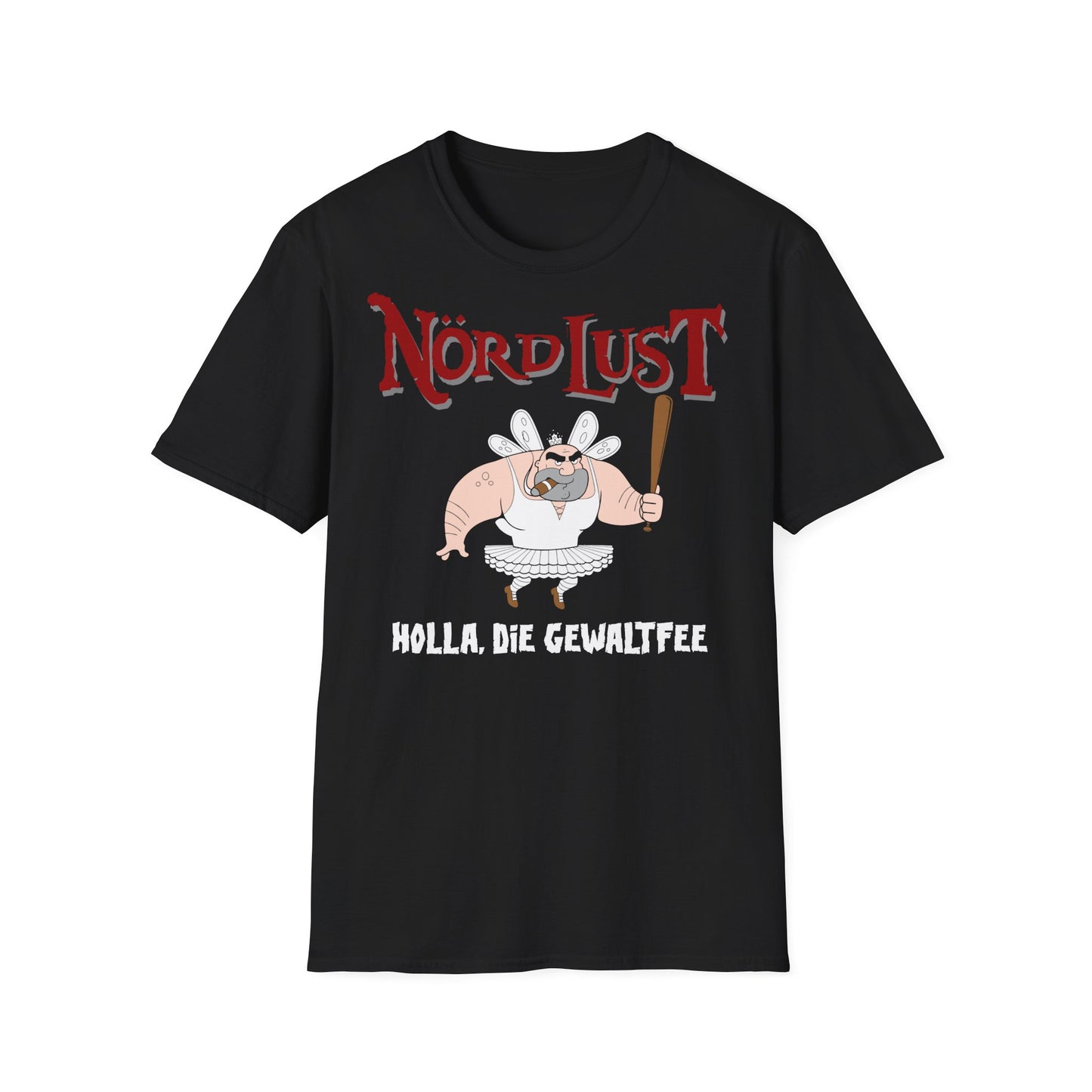 T-Shirt NördLust Holla die Gewaltfee