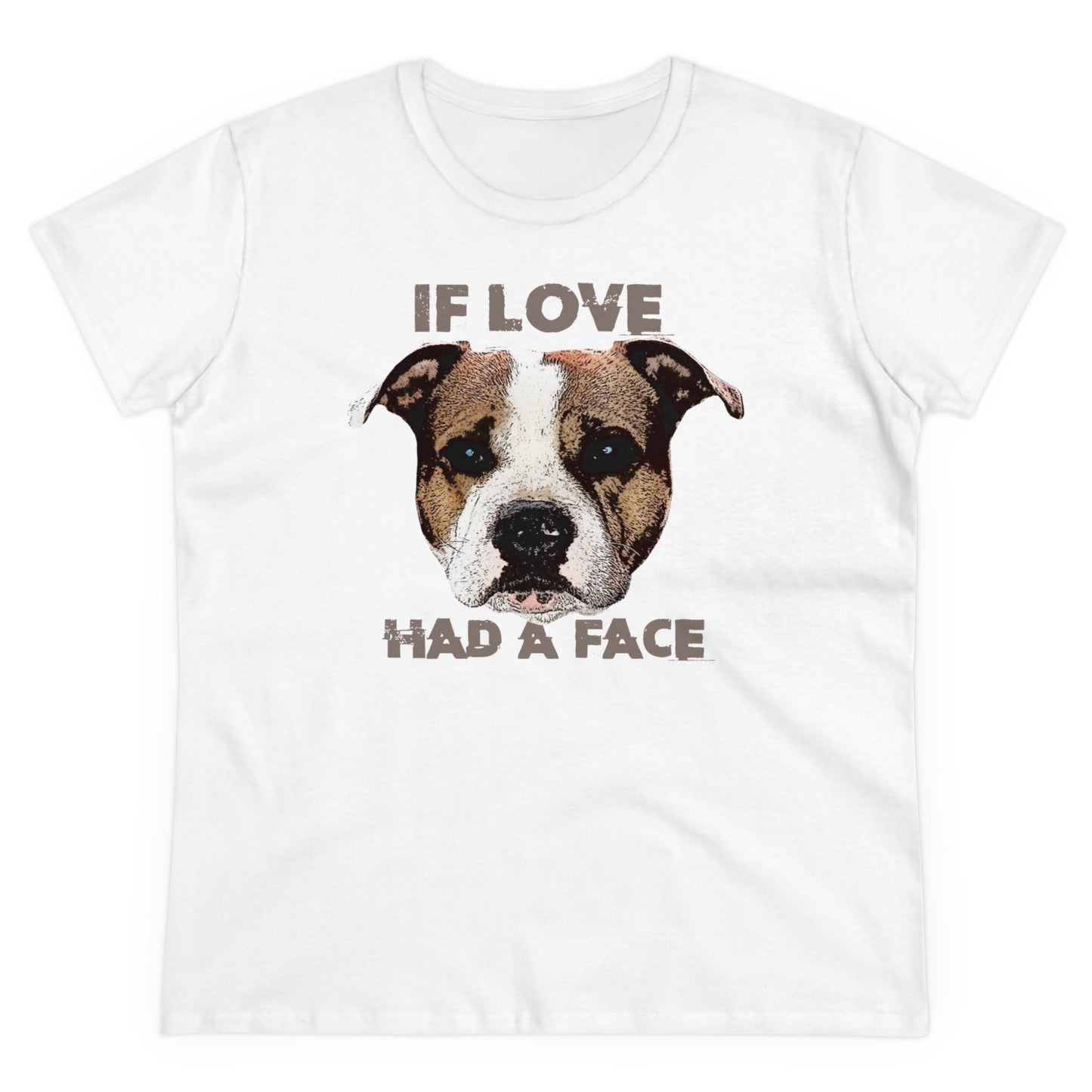Damen T-Shirt If Love had a Face