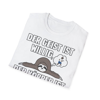 T-Shirt Der Geist ist willig