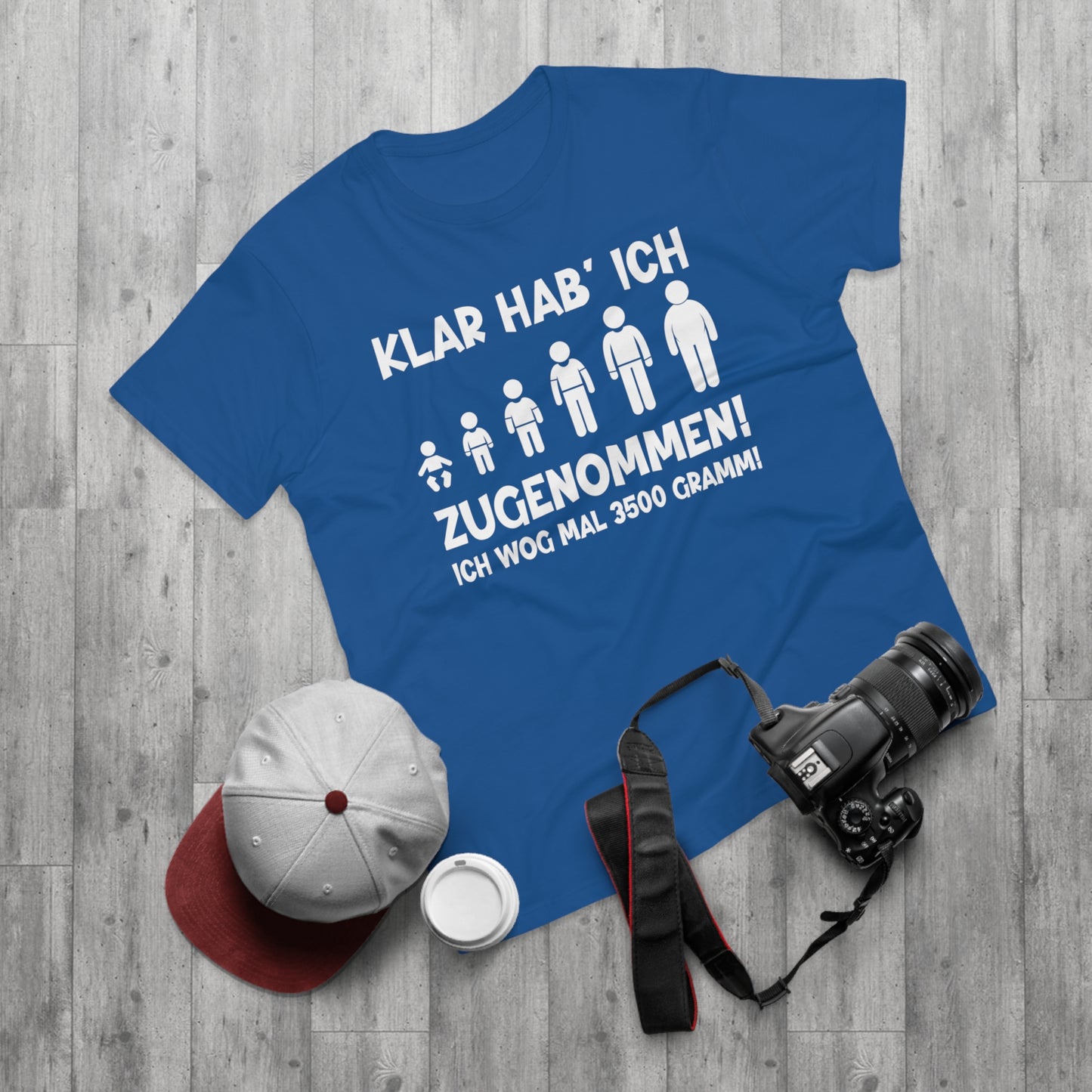 T-Shirt Klar hab' ich zugenommen (bis 5XL)
