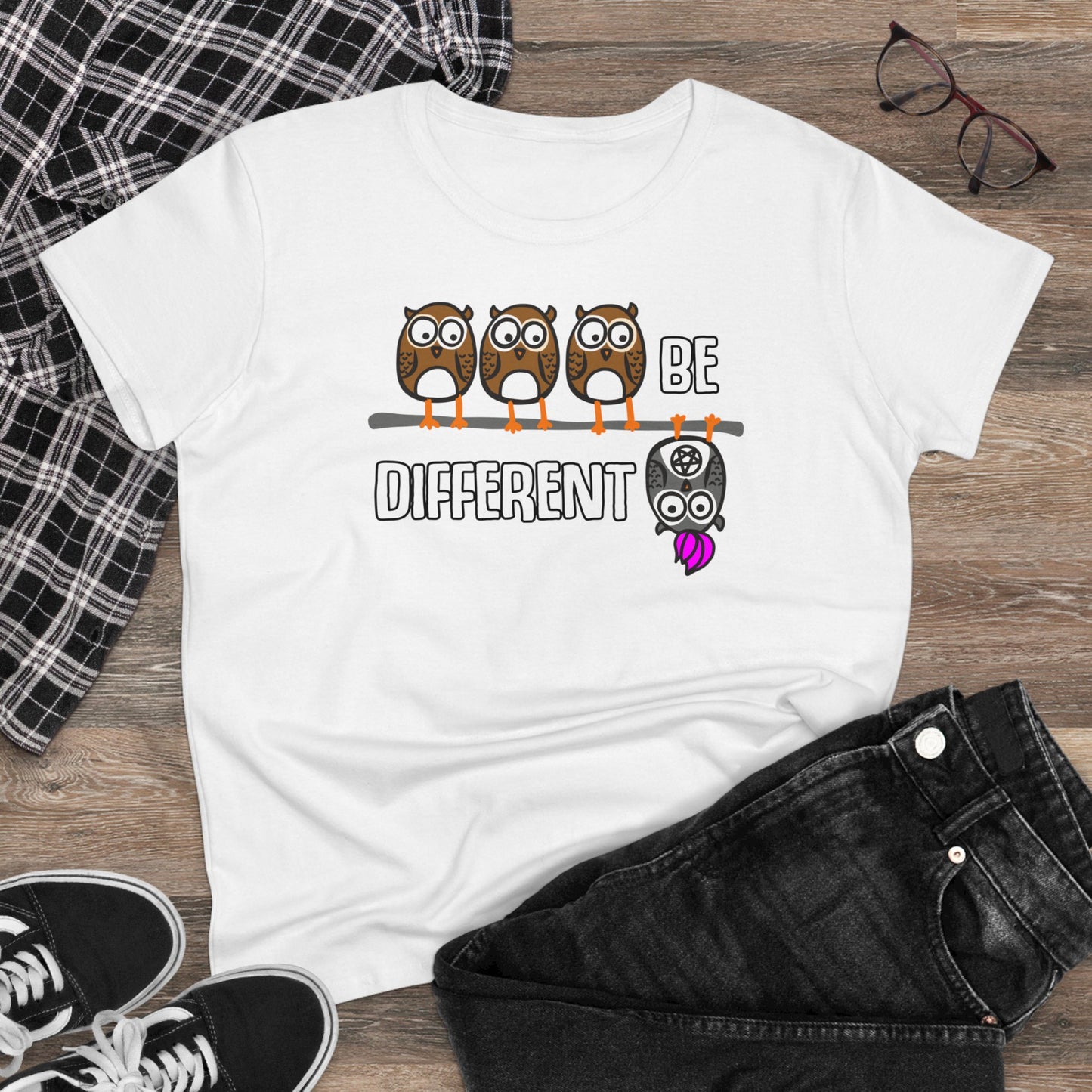 Damen T-Shirt Be Different