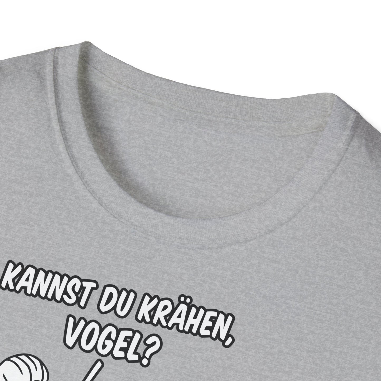 T-Shirt Kannst du krähen, Vogel?