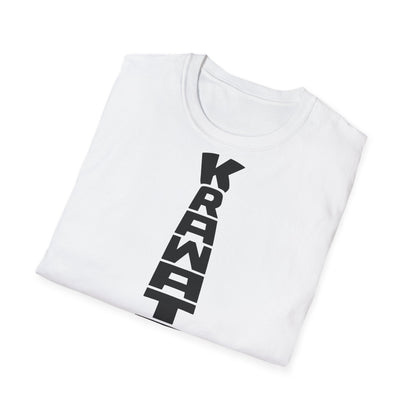 T-Shirt (bis 5XL) Krawatte schwarz