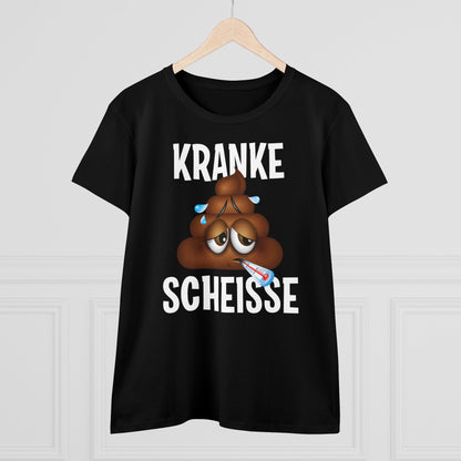Damen T-Shirt Kranke Scheisse