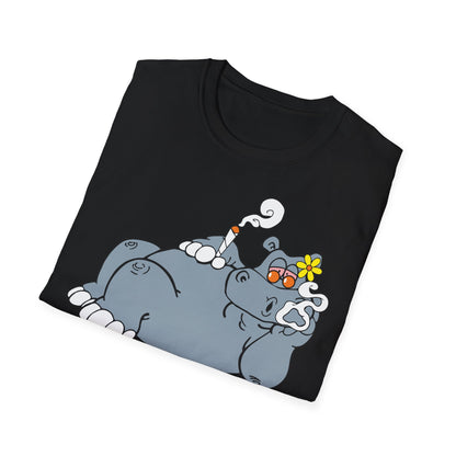 T-Shirt Hippie Hippo