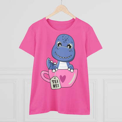 Damen T-Shirt Tea Rex