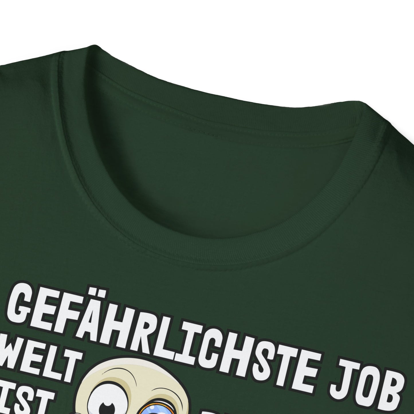 T-Shirt Der gefährlichste Job ist Rentner